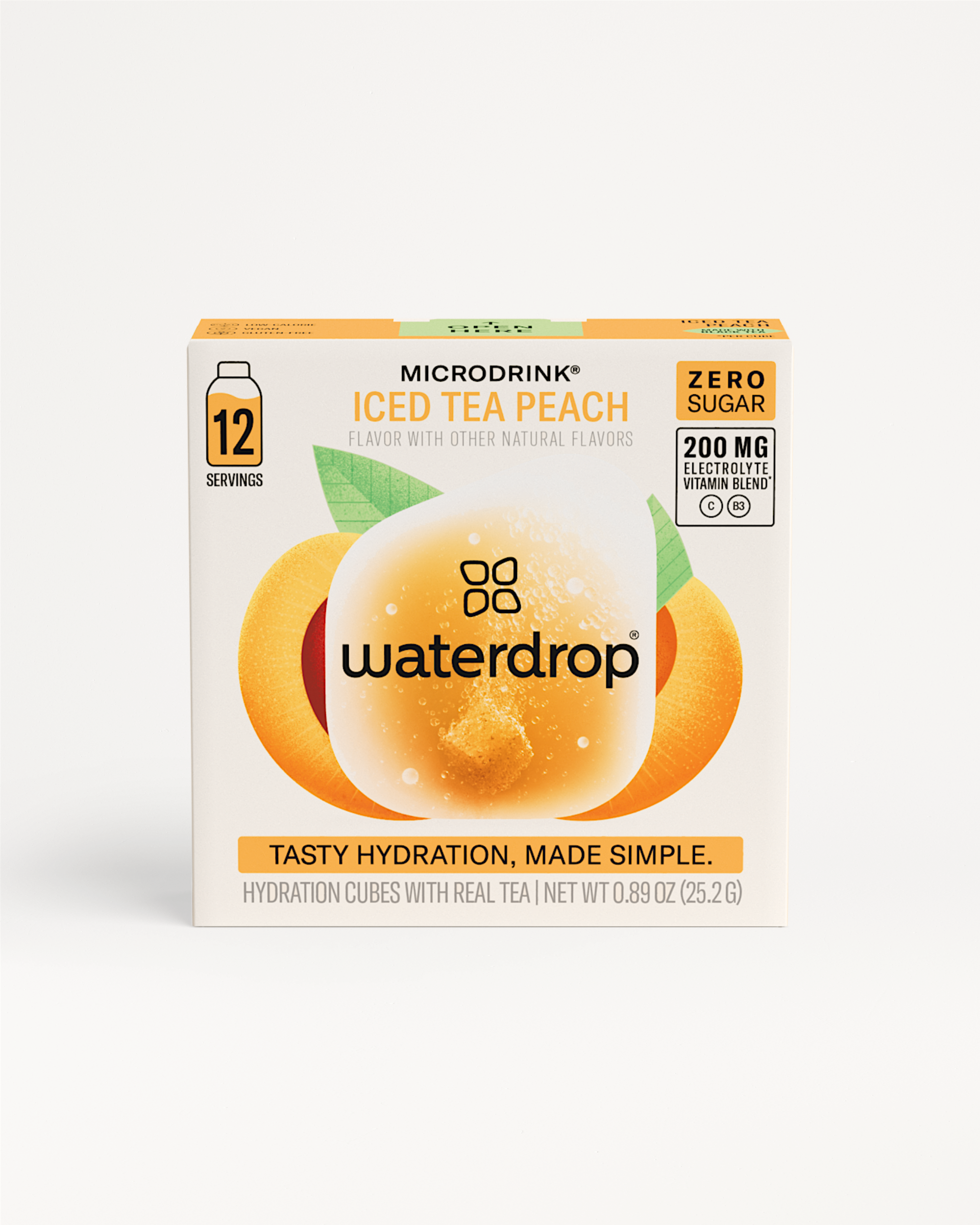 Microdrink ICED TEA PEACH: Order now | waterdrop®