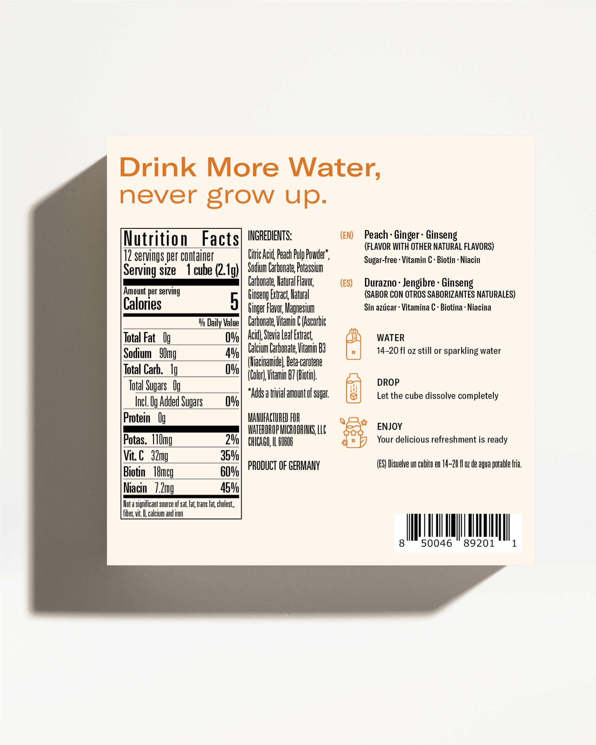 VIBE 12-Pack Microdrink: Order now | waterdrop®